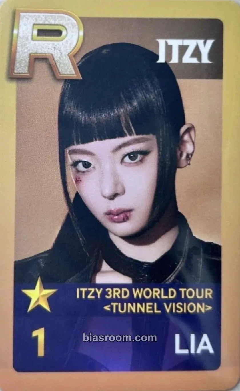 Lia ITZY 3rd World Tour 'Tunnel Vision' Photocard - ITZY - ITZY K-pop photocard