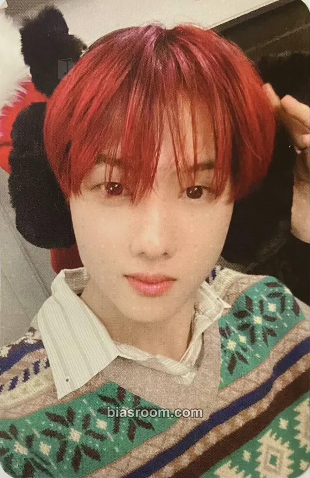 NCT - Jisung - Pink Christmas 2022 Other dream version merch photocard trading card