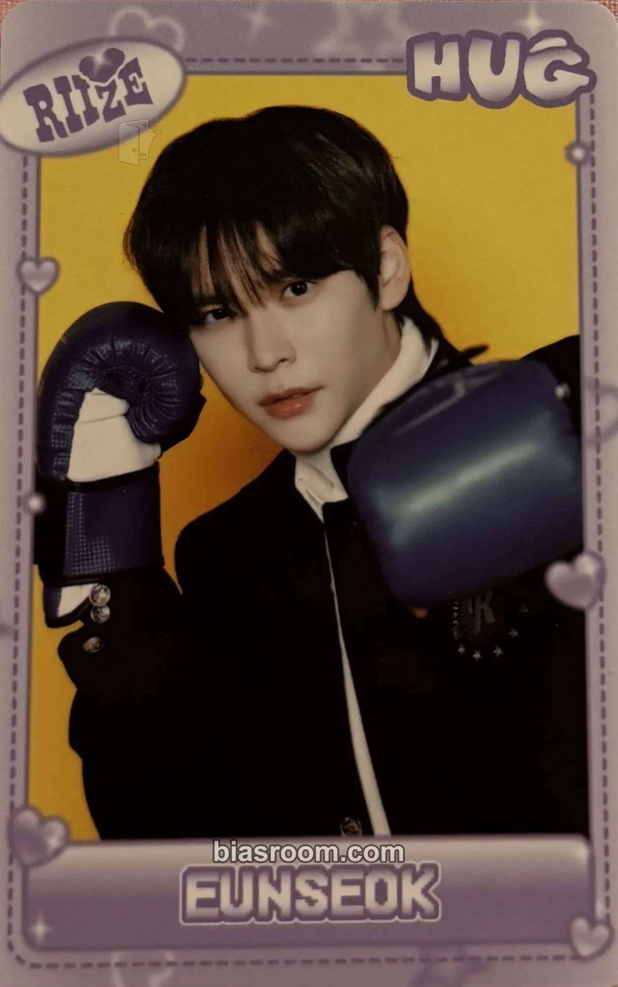 Eunseok HUG MD Photocard - RIIZE - RIIZE K-pop photocard