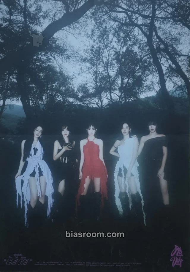 Red Velvet - Chill Kill Album album inclusion poster folded poster