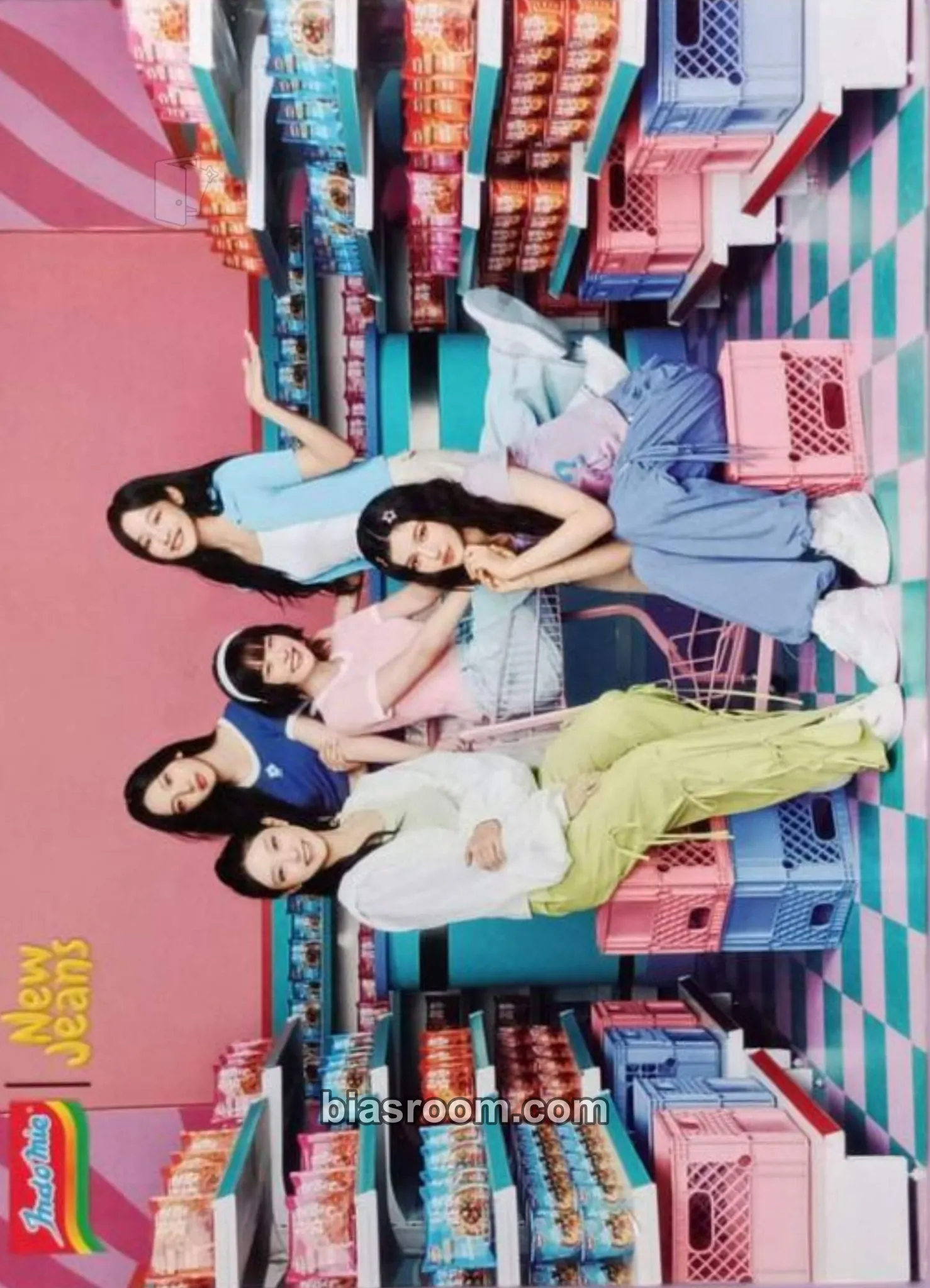 Indomie Photocard - NewJeans - NewJeans K-pop photocard