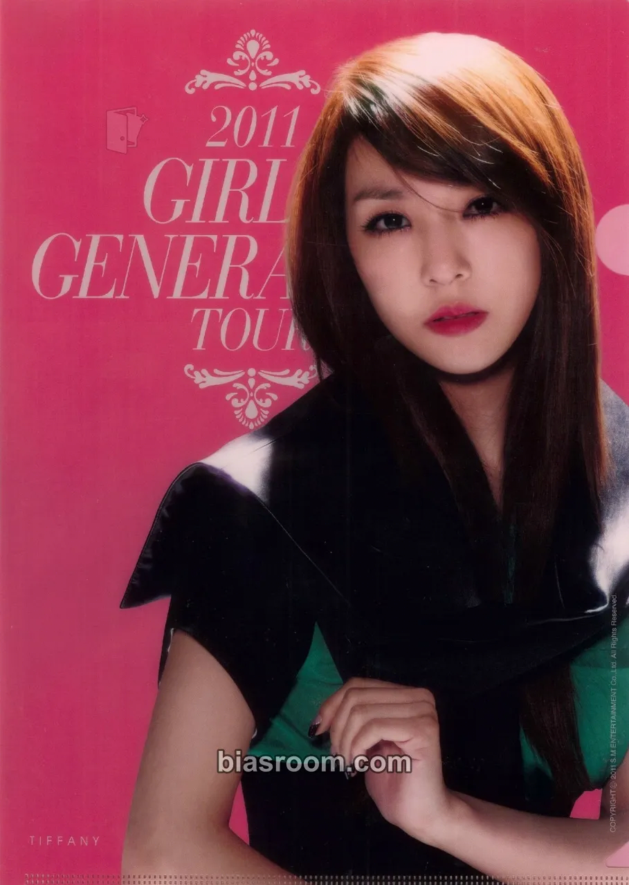 Tiffany 2011 Girls Generation Tour Photocard - Girls' Generation - Girls' Generation K-pop photocard