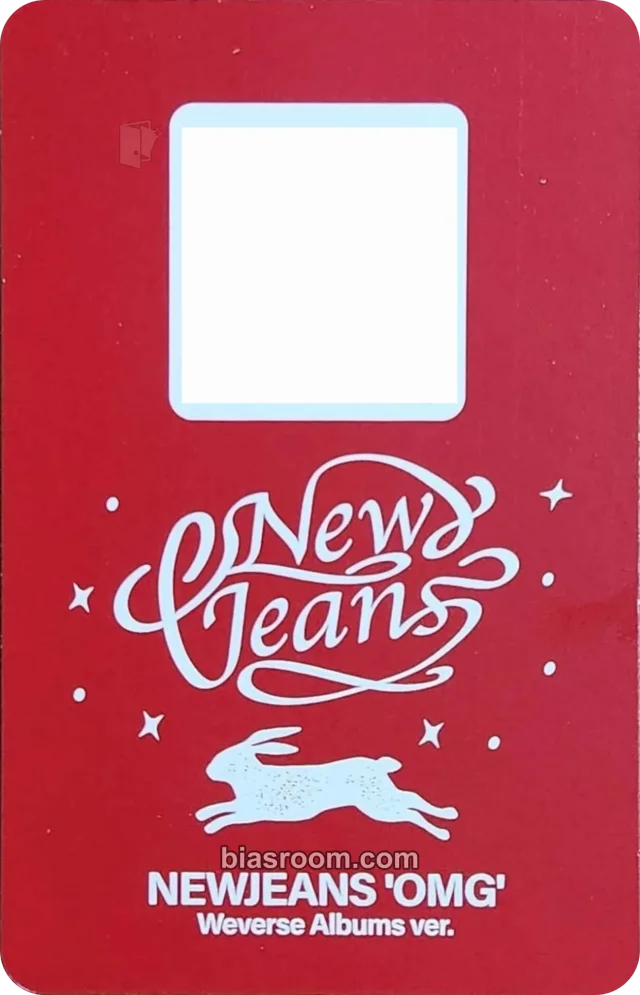 NewJeans - NewJeans “OMG” Album qr card poca album album photocard
