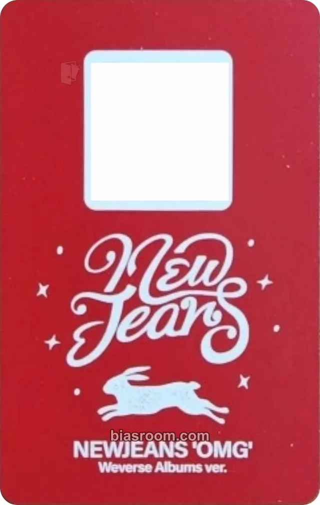 NewJeans - NewJeans “OMG” Album poca album album photocard qr card