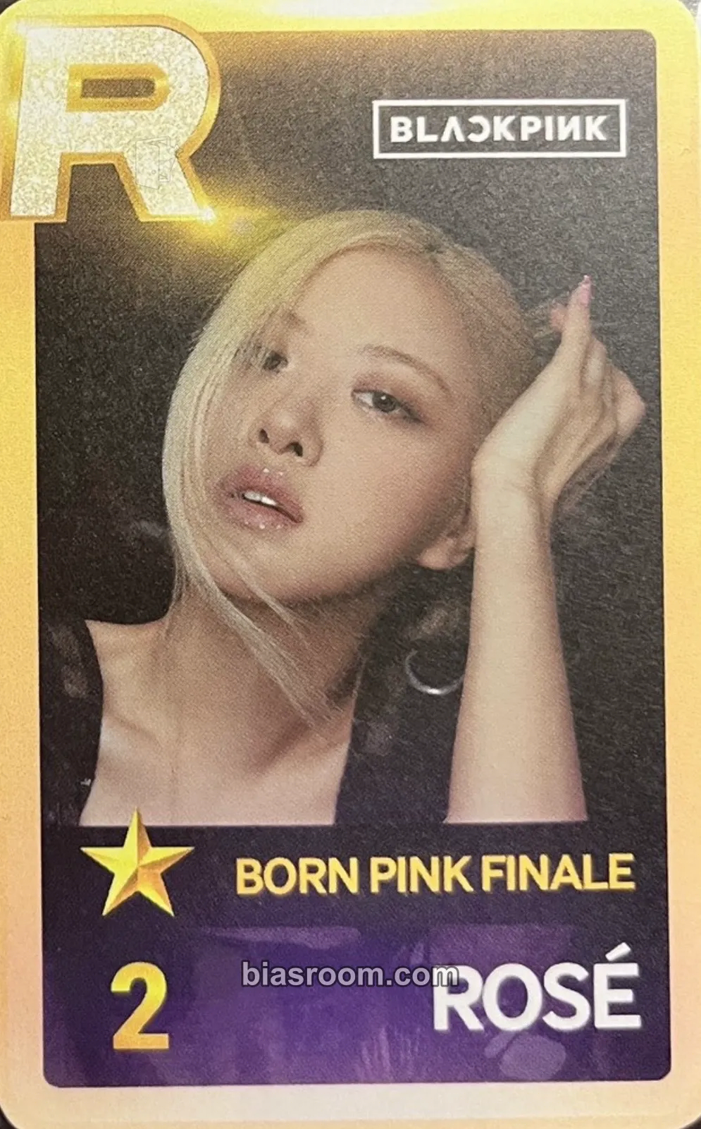 Rosé BLACKPINK x Superstar (game) Photocard - BLACKPINK - BLACKPINK K-pop photocard