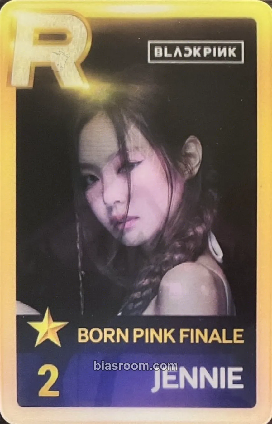 Jennie BLACKPINK x Superstar (game) Photocard - BLACKPINK - BLACKPINK K-pop photocard