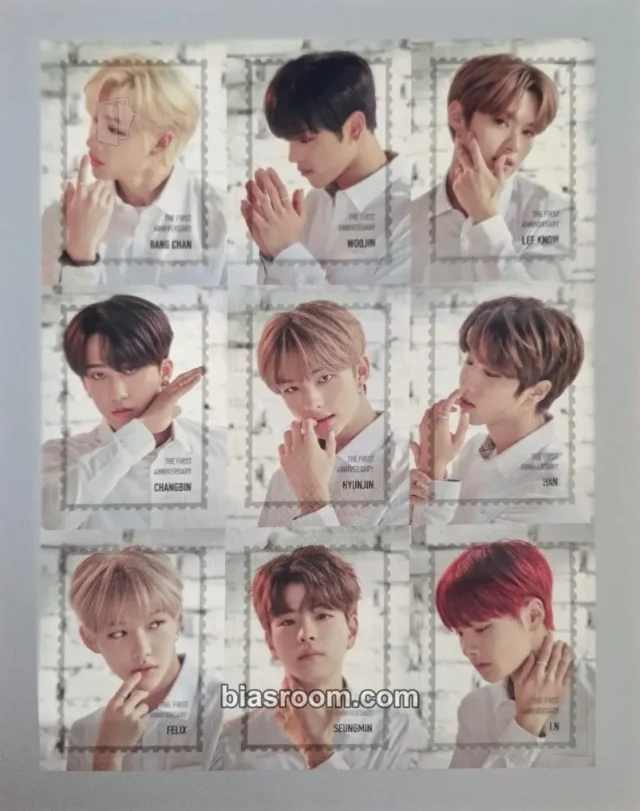 Stray Kids - Hi-STAY Tour in Korea Event merch inclusion sticker sheet stamp set