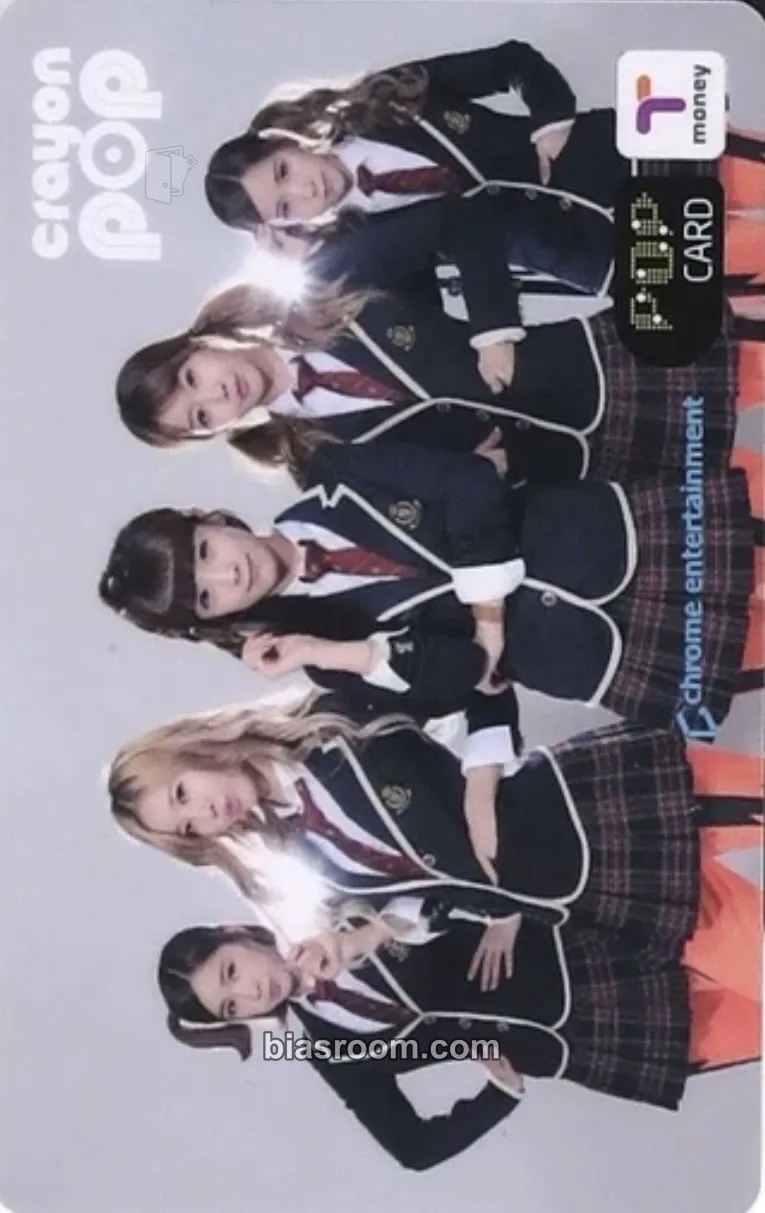 1st Popcon In Seoul Photocard - Crayon Pop - Crayon Pop K-pop photocard