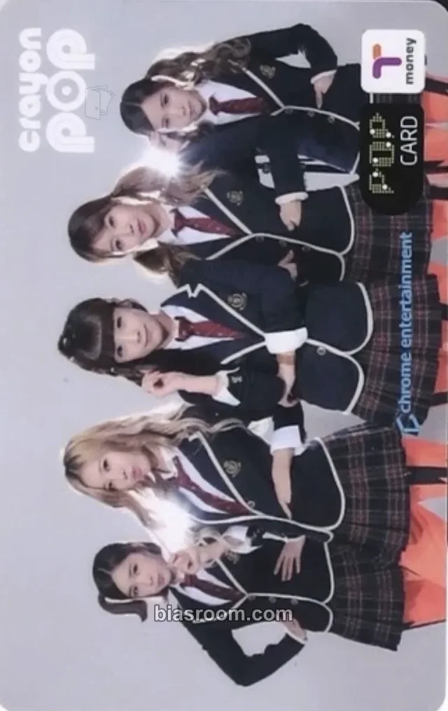 Crayon Pop - 1st Popcon In Seoul Event brand collaboration horizontal t-money