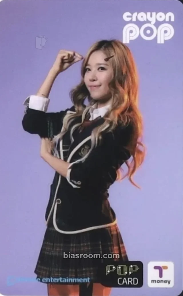 Crayon Pop - Ellin - 1st Popcon In Seoul Event brand collaboration t-money