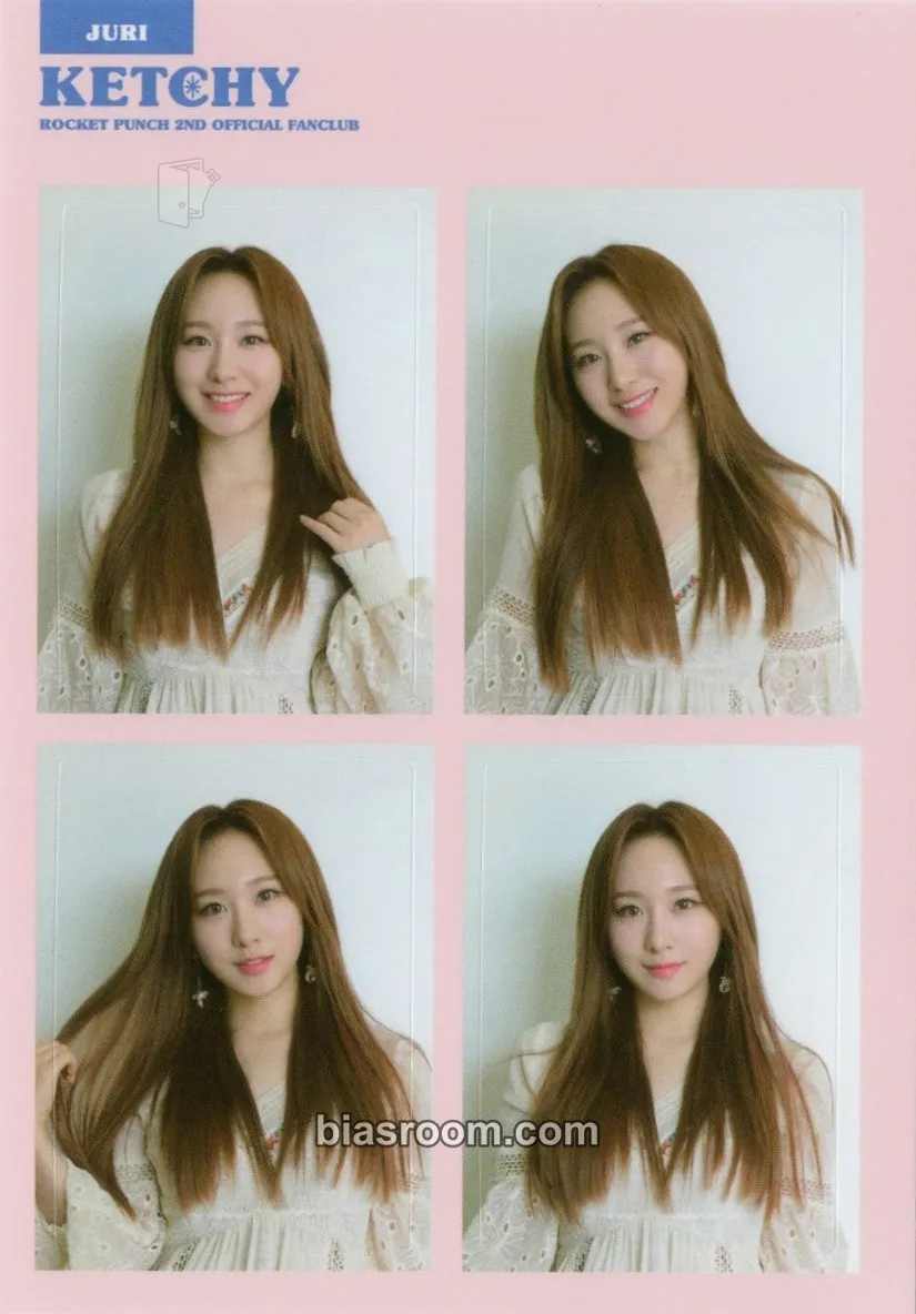 Juri KETCHY 2nd official fanclub Photocard - Rocket Punch - Rocket Punch K-pop photocard