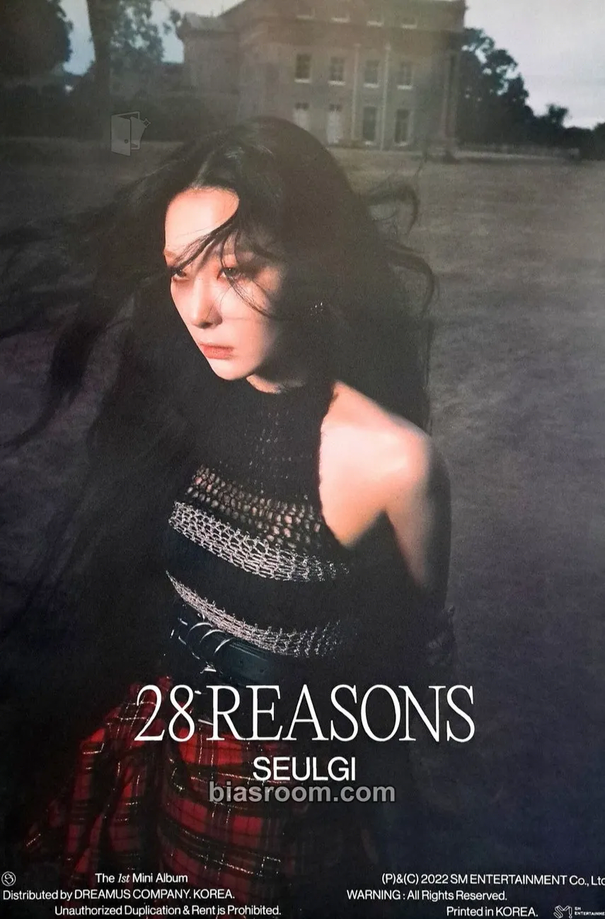 Seulgi 28 Reasons Photocard - Red Velvet - Red Velvet K-pop photocard