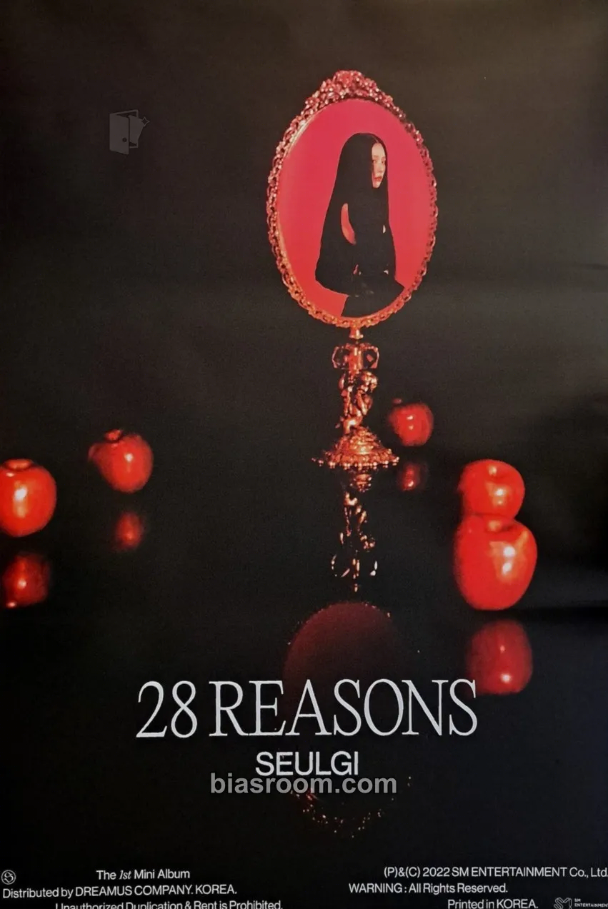 Seulgi 28 Reasons Photocard - Red Velvet - Red Velvet K-pop photocard
