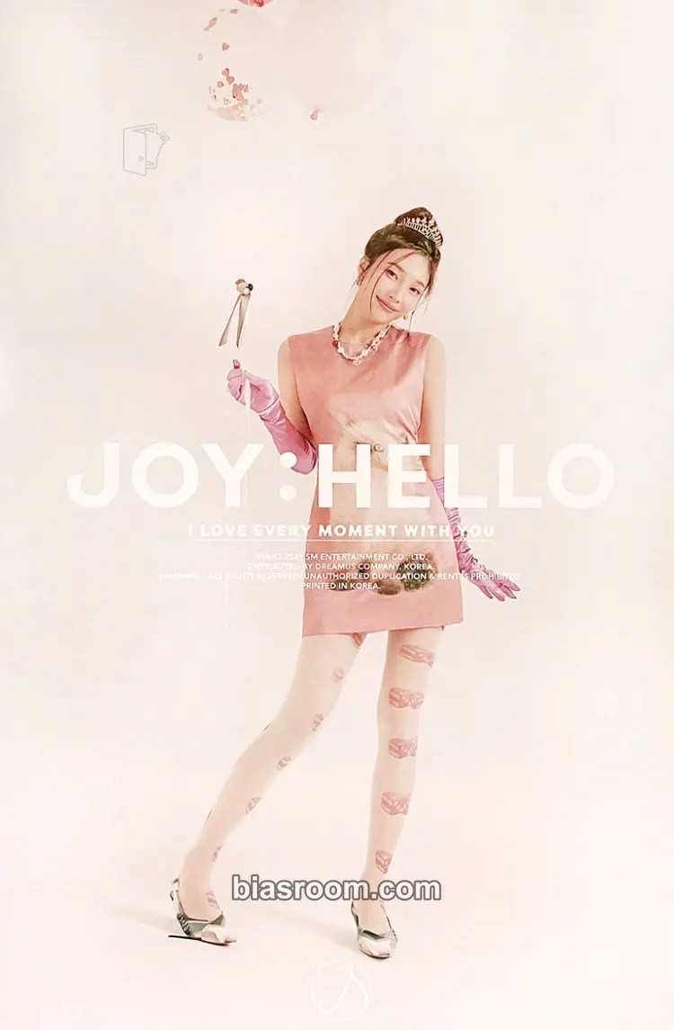 Joy JOY: HELLO Photocard - Red Velvet - Red Velvet K-pop photocard