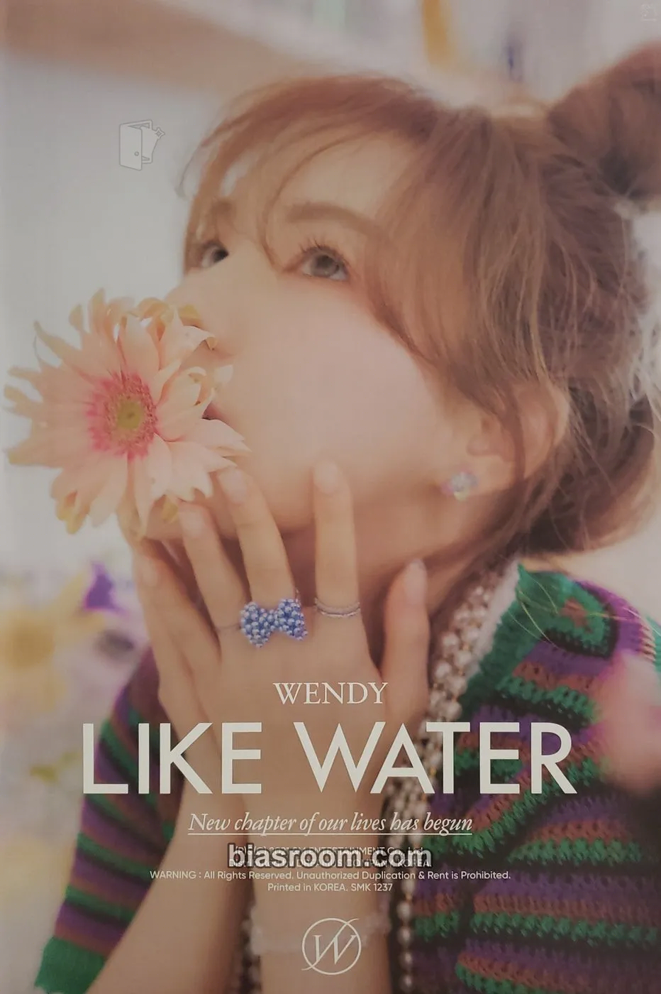 Wendy Like Water Photocard - Red Velvet - Red Velvet K-pop photocard