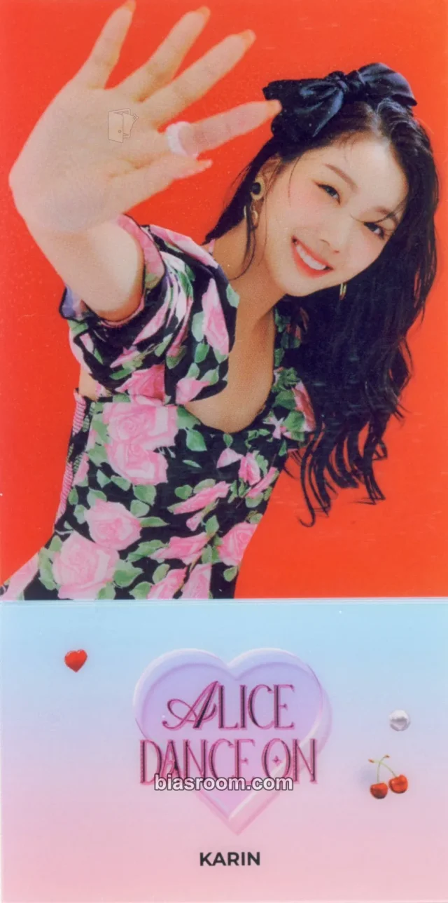 Alice - Karin - Dance On Album transparent bookmark album inclusion
