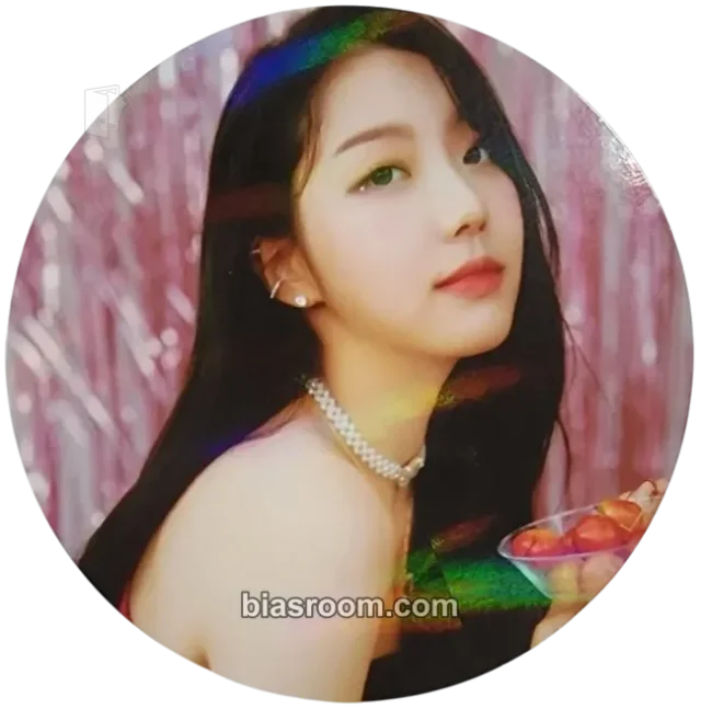Alice - Karin - Dance On Album message card holographic (hologram) circle card album inclusion