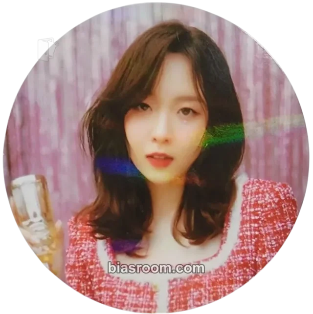 Alice - Chaejeong - Dance On Album message card holographic (hologram) album inclusion circle card