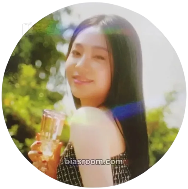 Alice - EJ - Dance On Album holographic (hologram) message card album inclusion circle card