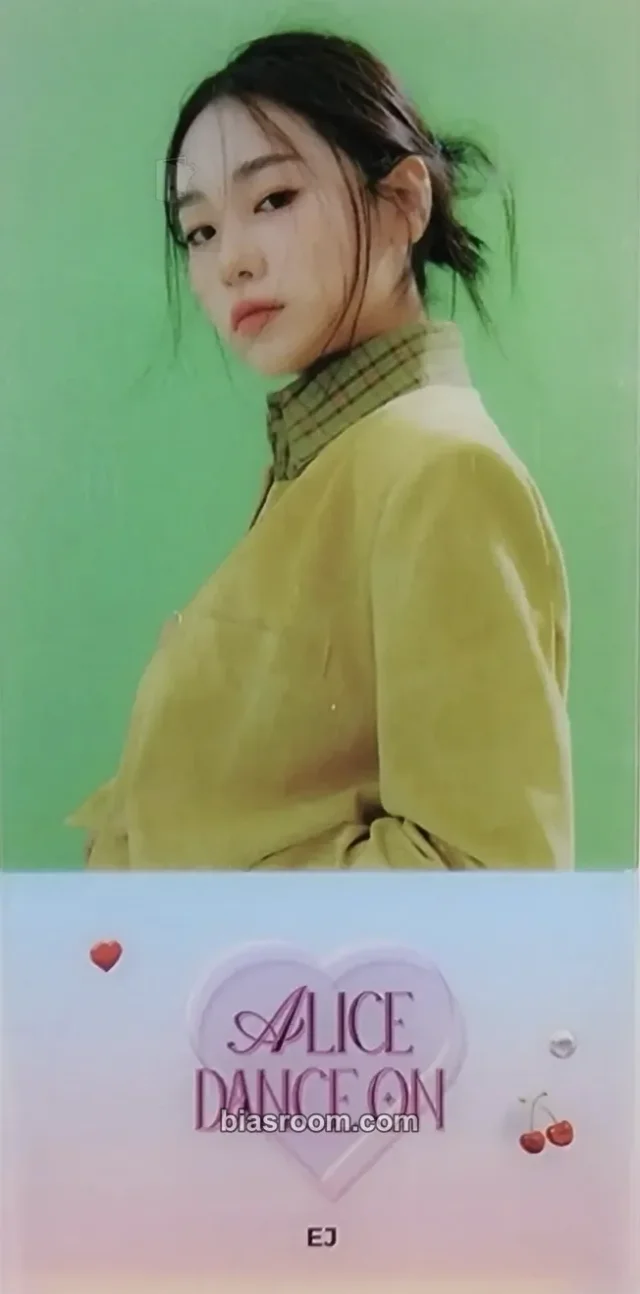 Alice - EJ - Dance On Album bookmark transparent album inclusion