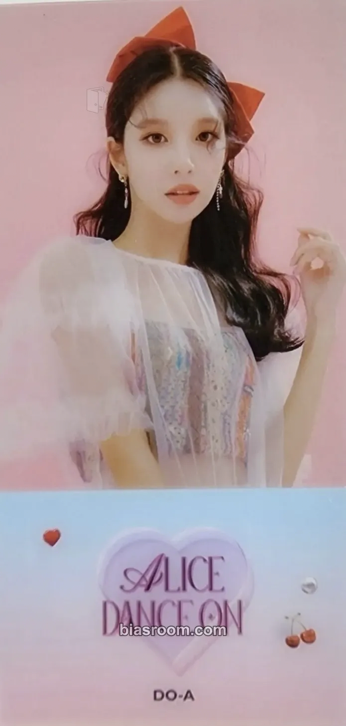 Do-A Dance On Photocard - Alice - Alice K-pop photocard