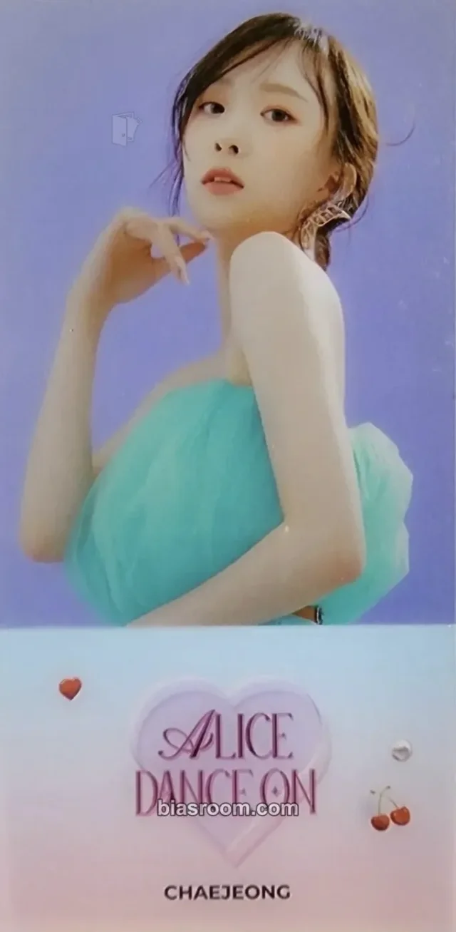 Alice - Chaejeong - Dance On Album transparent bookmark album inclusion