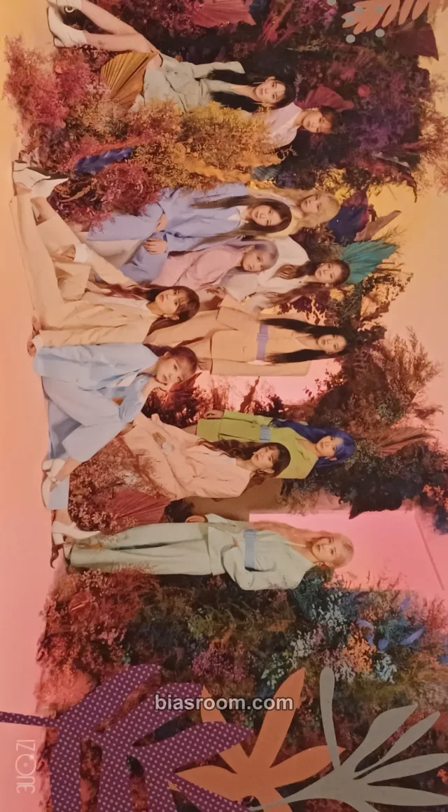 IZ*ONE - BLOOM*IZ Album album inclusion postcard i will version