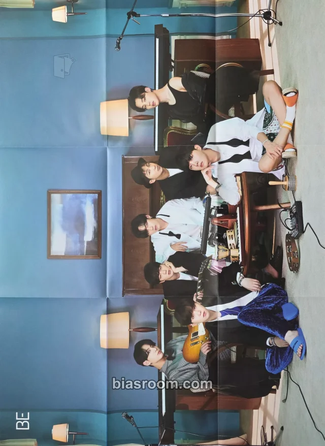BTS - BE Album essential version poster album inclusion