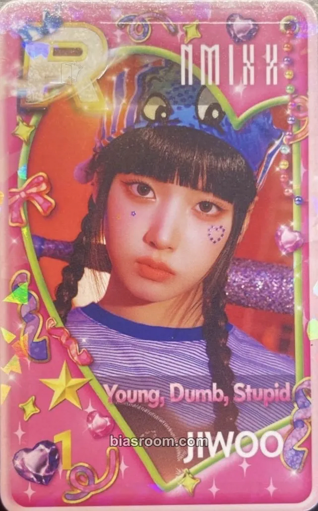 Jiwoo SuperStar Events Photocard - NMIXX - NMIXX K-pop photocard