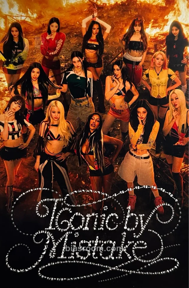 KATSEYE ICONIC BY MISTAKE K-pop photocard