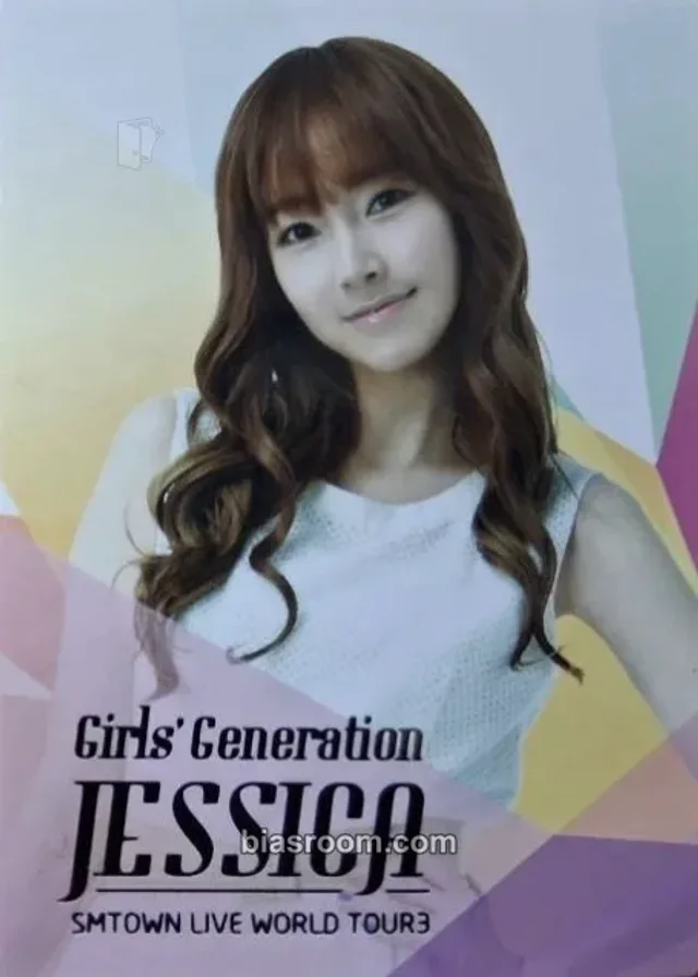 Girls' Generation - Jessica - SM Town Live World Tour lll Event trading card non-standard size