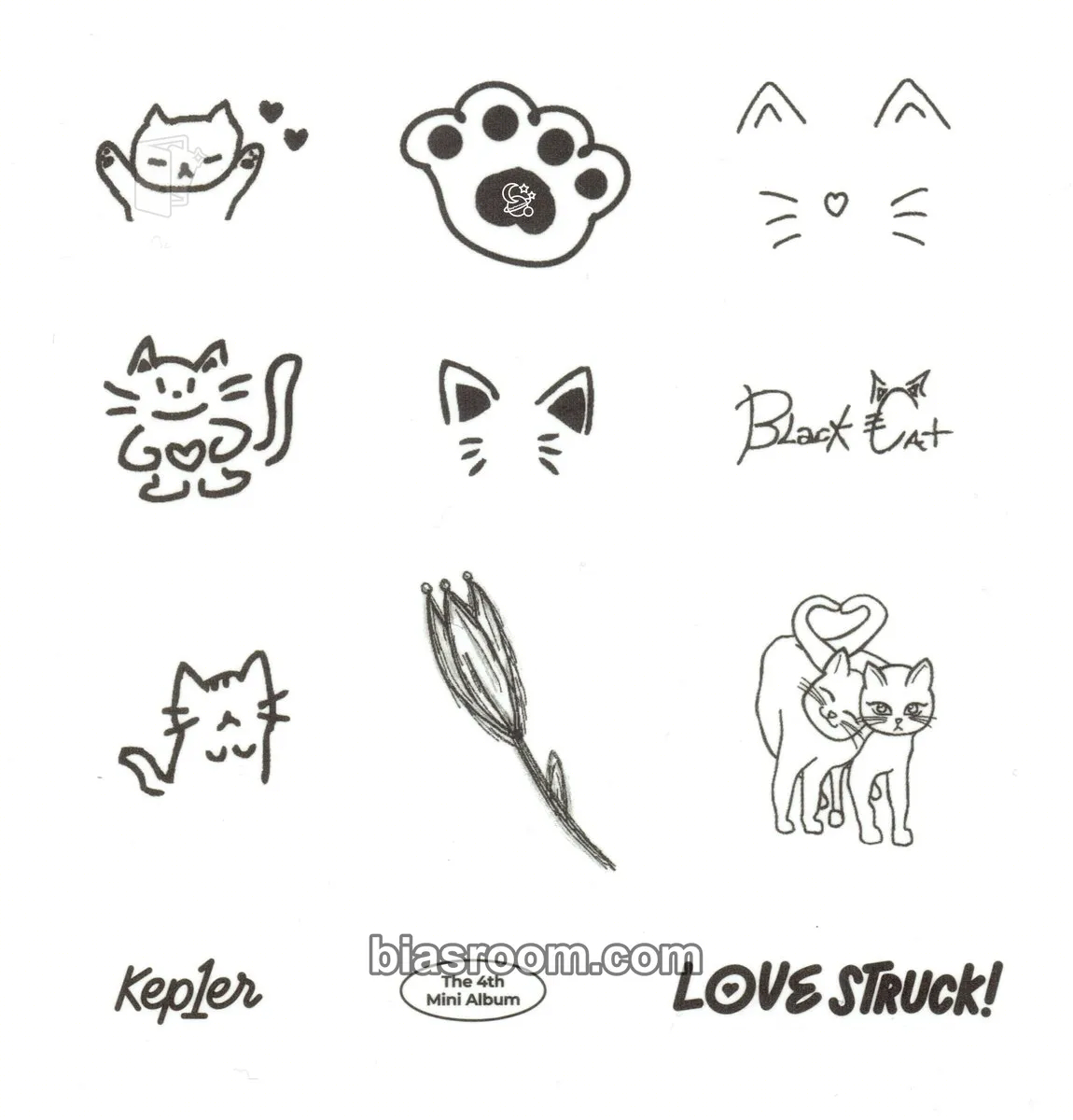 LOVESTRUCK! Photocard - Kep1er - Kep1er K-pop photocard