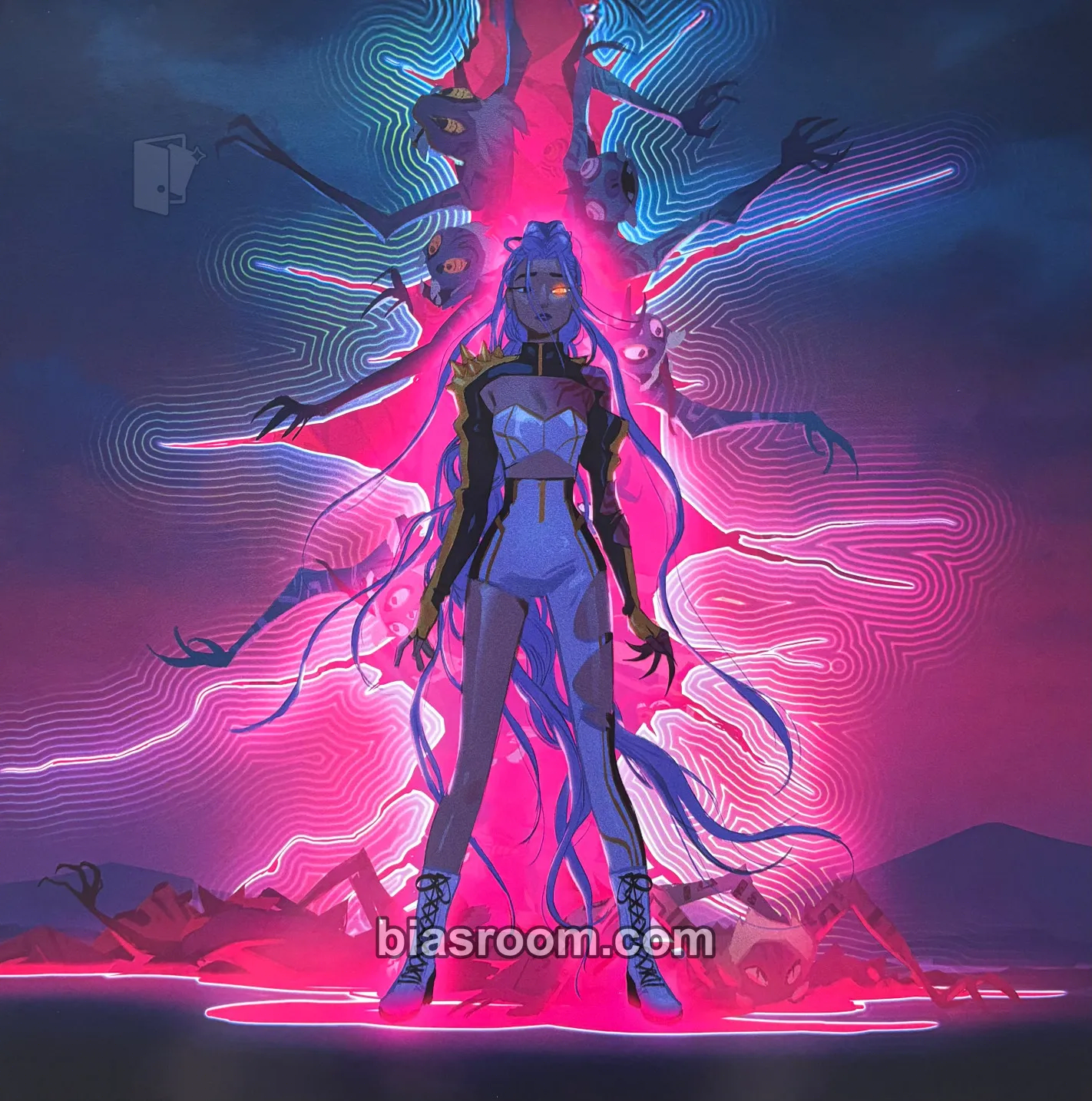 Rumi KPop Demon Hunters Anniversary Edition Photocard - KPop Demon Hunters - KPop Demon Hunters K-pop photocard