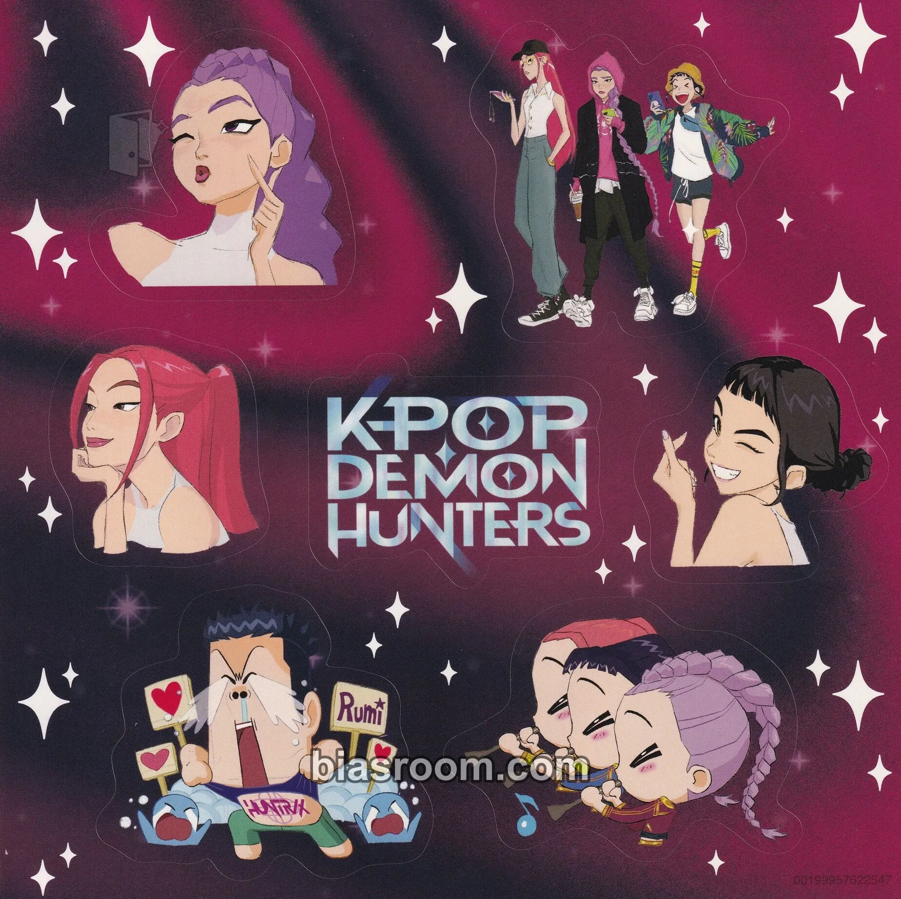 KPop Demon Hunters Anniversary Edition Photocard - KPop Demon Hunters - KPop Demon Hunters K-pop photocard