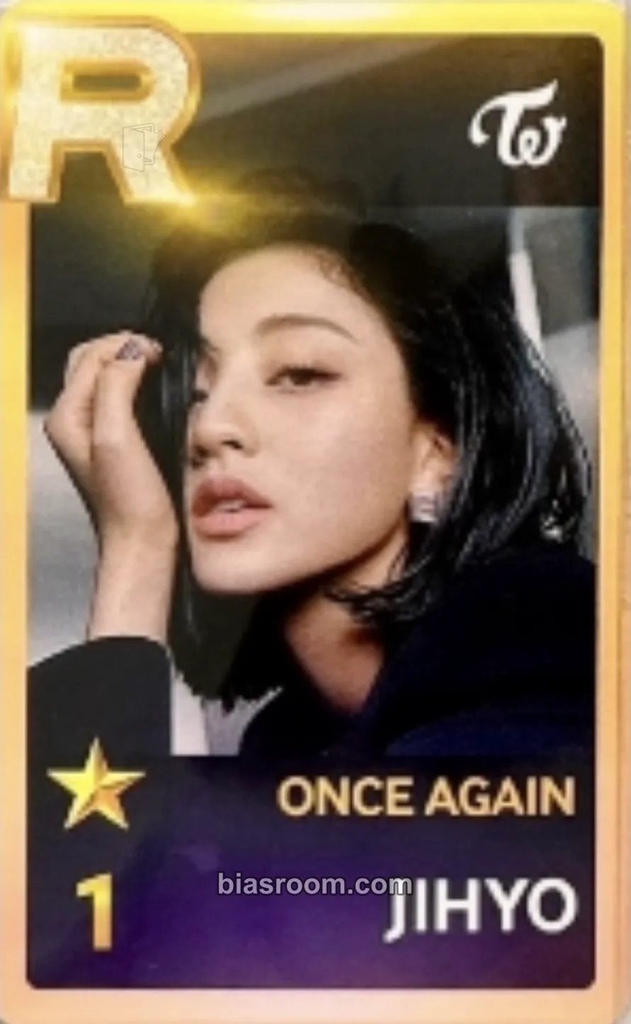 Jihyo SuperStar JYPNATION Photocard - TWICE | Bias Room