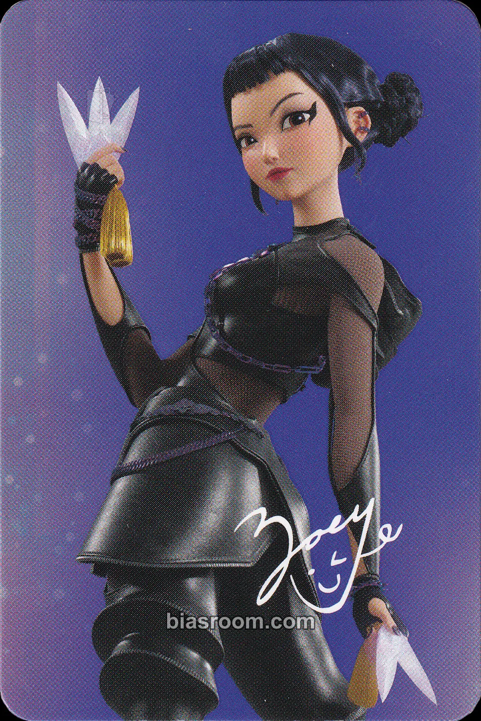Zoey KPop Demon Hunters Anniversary Edition Photocard - KPop Demon Hunters - KPop Demon Hunters K-pop photocard