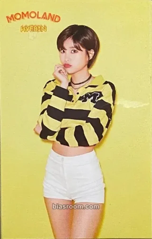 MOMOLAND - Hyebin - BAAM Album pob (pre-order benefit) tsutaya japan