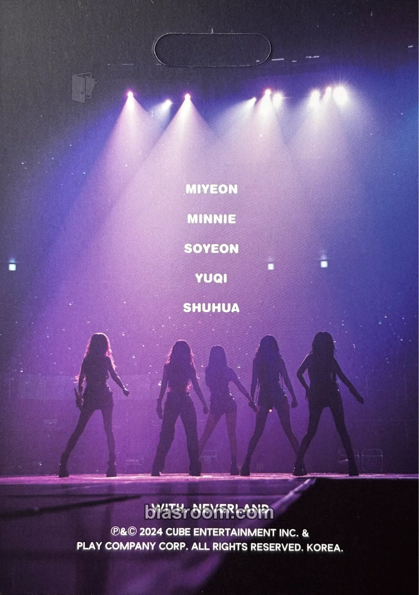 2023 World Tour [I am FREE-TY] Blu-Ray & DVD 小卡- i-dle | Bias Room