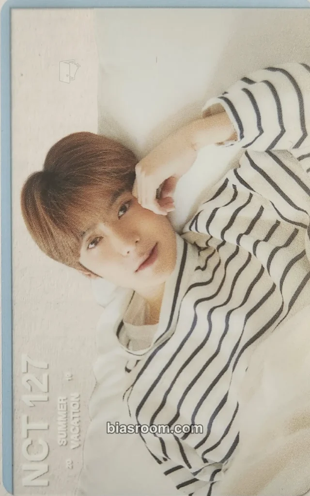 NCT 127 - Jaehyun - Summer Vacation Kit Other merch photocard pob (pre-order benefit) 11st transparent horizontal