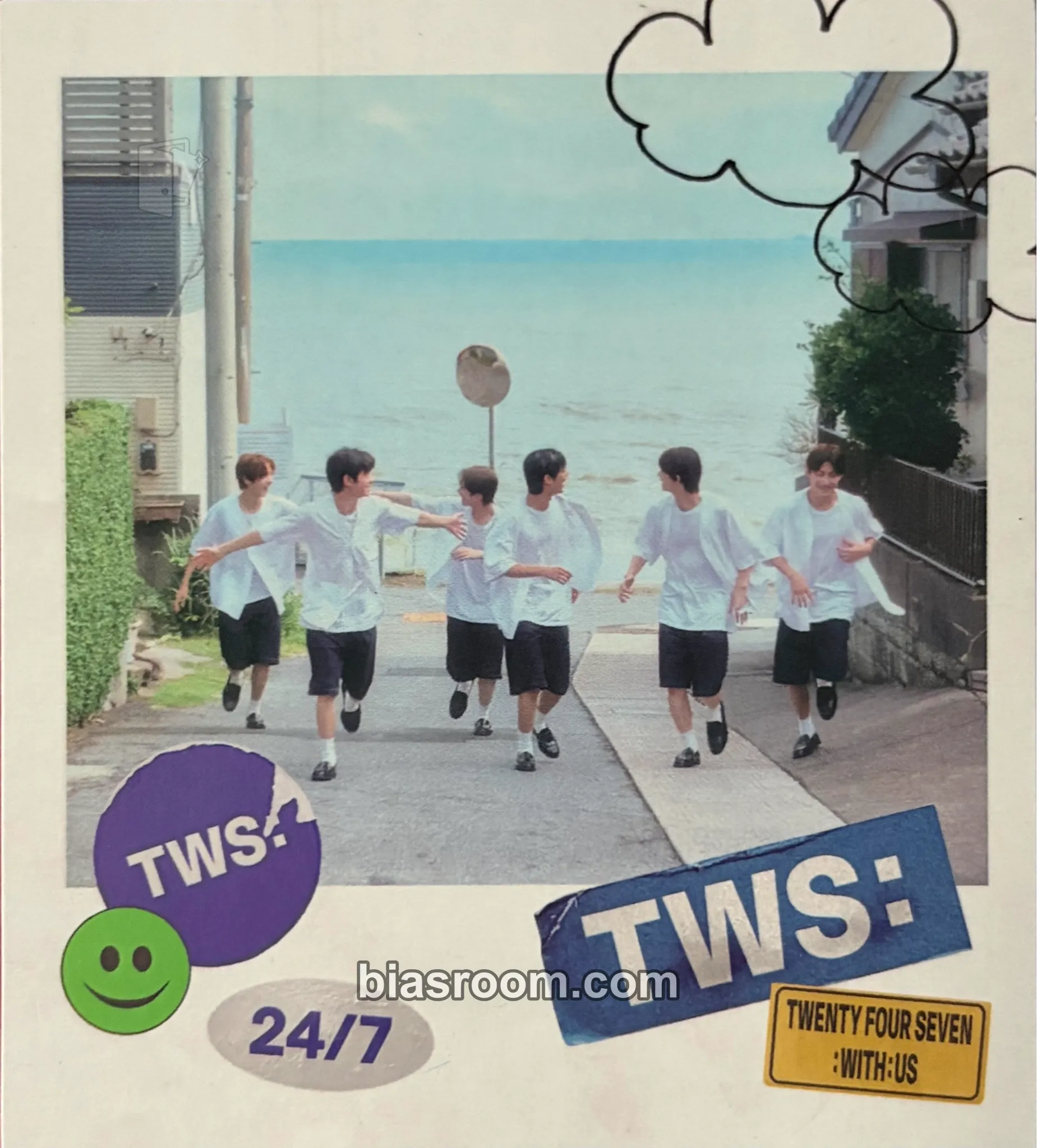 Sparkling Blue Photocard - TWS - TWS K-pop photocard