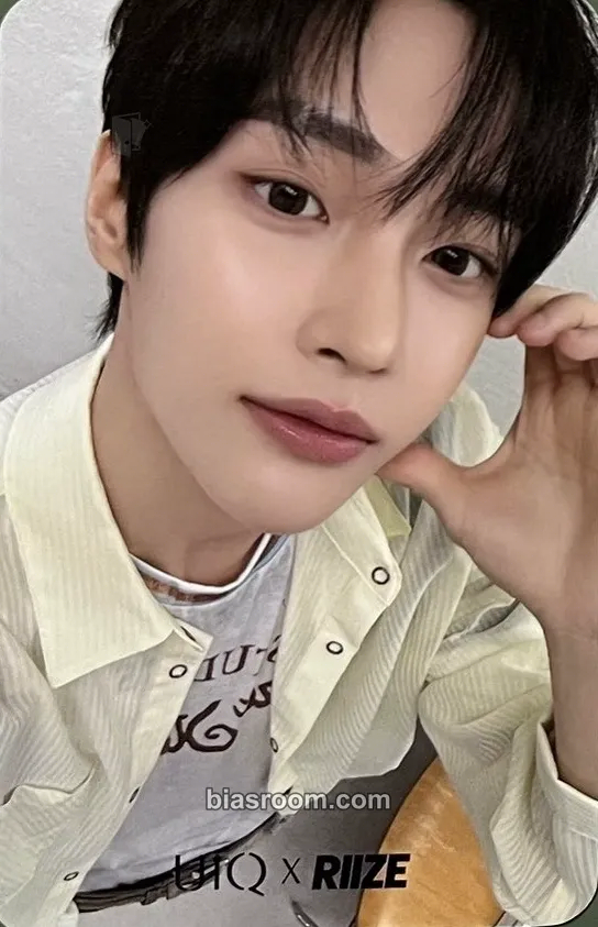 Wonbin RIIZE x UIQ Photocard - RIIZE - RIIZE K-pop photocard