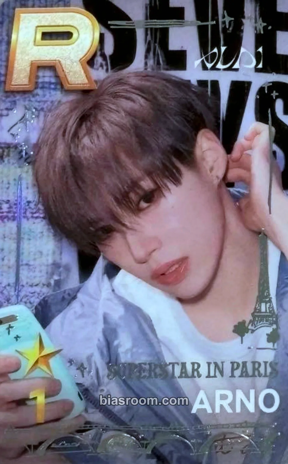 Arno SuperStar Wakeone Photocard - ALPHA DRIVE ONE - ALPHA DRIVE ONE K-pop photocard