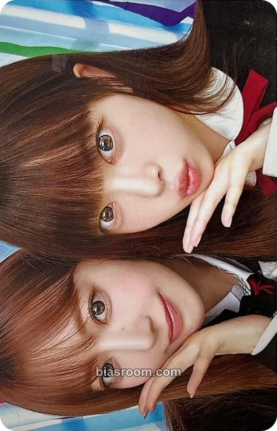 Japan Original Merchandise 'School Days' Photocard - LE SSERAFIM - LE SSERAFIM K-pop photocard