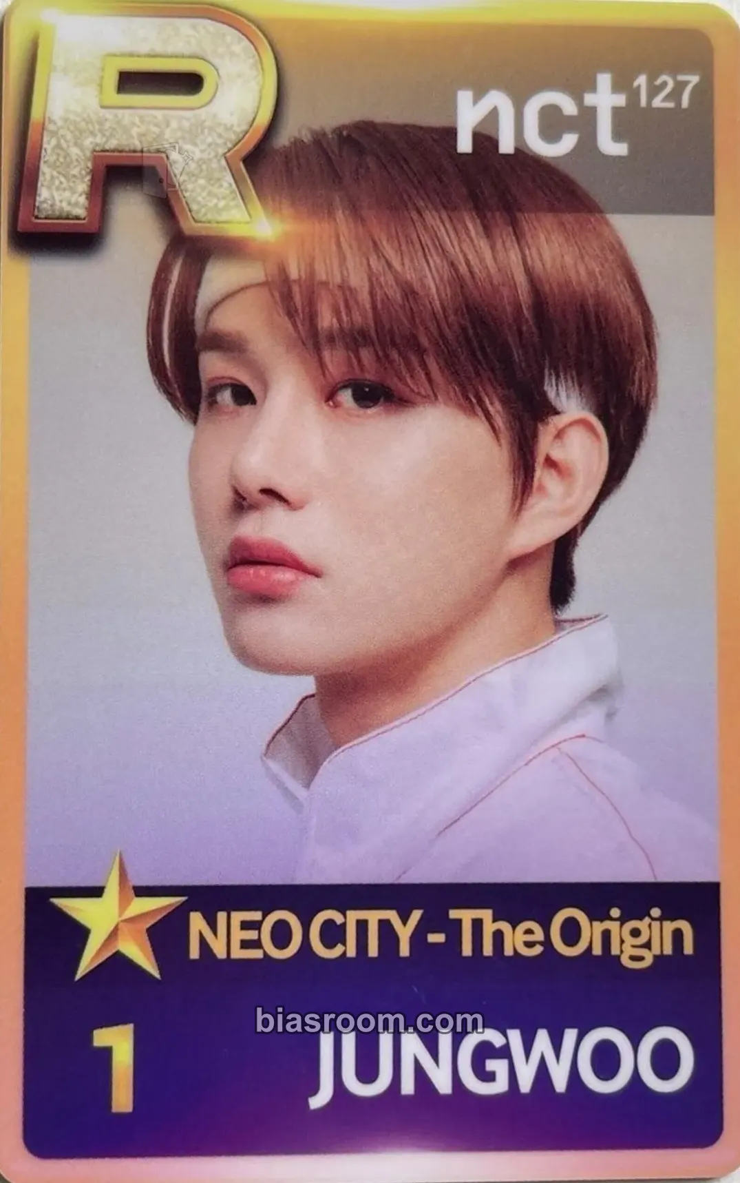 Jungwoo Neo City: The Origin (1st NCT127 Tour) Photocard - NCT 127 - NCT 127 K-pop photocard