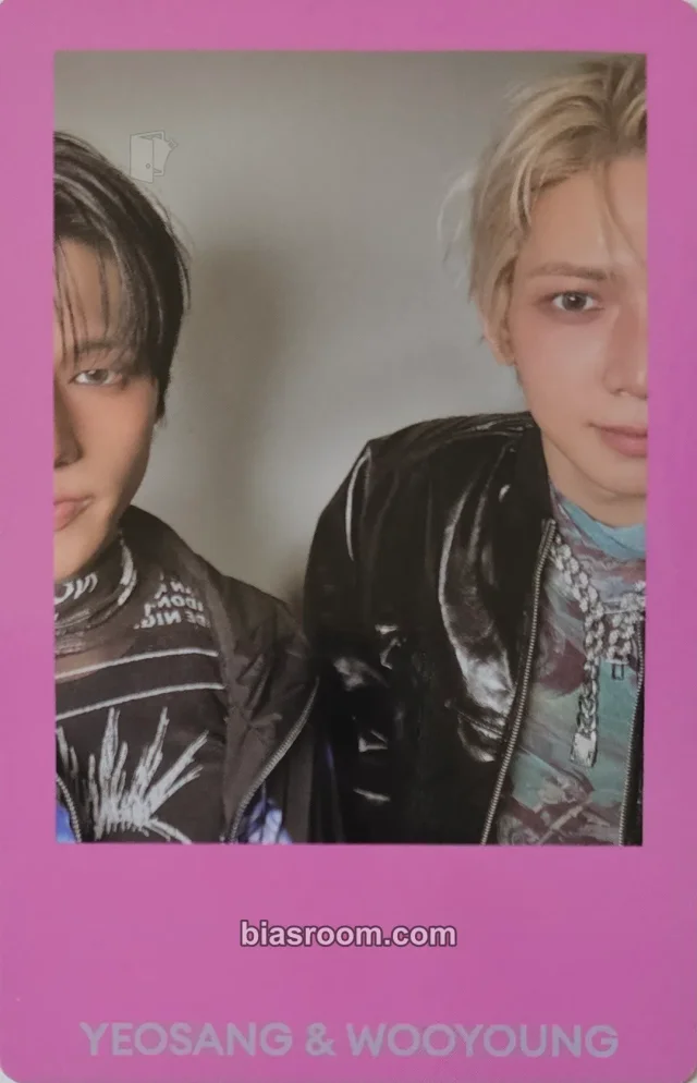 ATEEZ - Yeosang & Wooyoung - GOLDEN HOUR : Part.5 Album digipack version album photocard unit version version 2