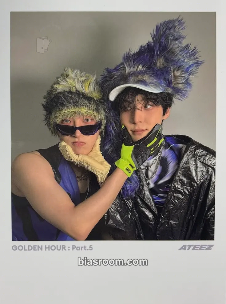 GOLDEN HOUR : Part.5 Photocard - ATEEZ - ATEEZ K-pop photocard