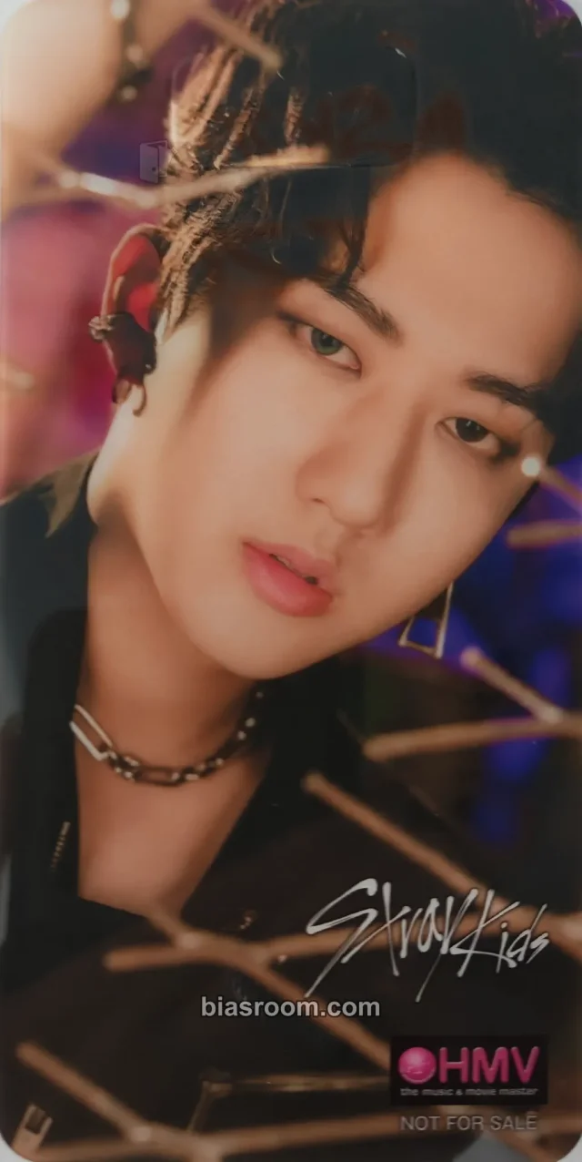 Stray Kids - Changbin - Scars Album pob (pre-order benefit) hmv translucent supplemental bookmark