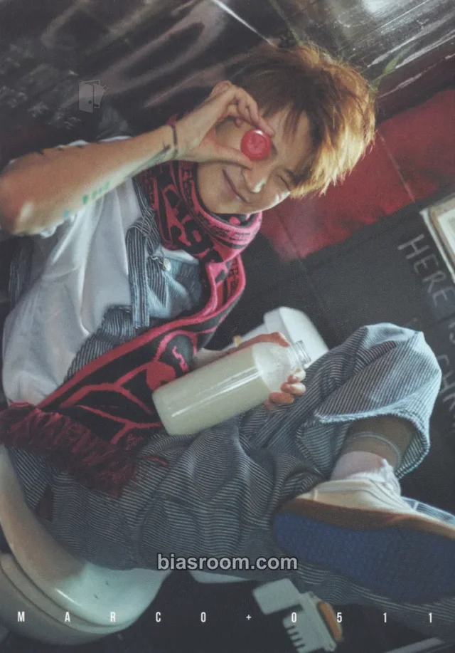 UNB - Marco - Boyhood Album album inclusion postcard double-sided