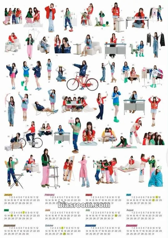 24/7 With NewJeans (2024 Season's Greetings) Photocard - NewJeans - NewJeans K-pop photocard