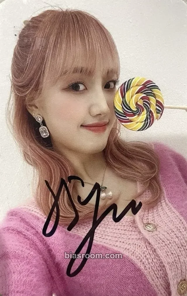 Cherry Bullet - Haeyoon - Cherry Rush Album autographed fansign apple music
